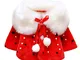 Brightup - Giacca - bambina, Rosso, Small