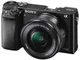 Sony Alpha 6000L - Kit Fotocamera Digitale Mirrorless con Obiettivo Intercambiabile Selp 1...