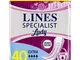 LINES SPECIALIST LADY Assorbenti per Incontinenza Leggera Extra, Confezione da 40 Pezzi