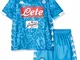 SSC Napoli Insigne 2018/2019, Kit Gara Bambino, Azzurro, 12