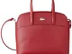 Lacoste NF3496KL, S Tasca Top Handle Bag Donna, Bordeaux, Taglia Unica