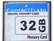 Andifany Professional Scheda di Memoria Compact Flash da 32 GB (Bianco E Blu)
