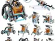 OFUN Robot a Energia Solare 12 in 1,Robot Giocattolo STEM Toys,190 Pezzi Giocattoli Educat...