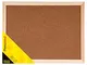 Idena 568021 - Bacheca da parete in sughero, puntine incluse, circa 30 x 40 cm