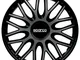 Sparco Spc1696Grbk Set Copricerchi 4 Pezzi Roma 16 Pollici Grigio/Nero, Grey