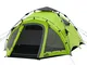 Qeedo Quick Oak 3 Tenda da Campeggio 3 posti Automatica (Quick Up System) - Verde