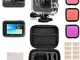 Kupton Kit di Accessori compatibile con GoPro 8 Black include Custodia Impermeabile+Protez...