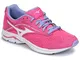 Mizuno Wave Rider 23 JR Scarpe Sport Filles Rosa - 38 - Running/Trail