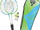 Talbot Torro 449401 - Set da badminton unisex per ragazzi, 2 attacchi