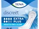TENA Discreet Extra Plus InstaDry Pacco Scorta Mensile - Assorbenti per perdite urinarie f...