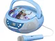 Lettore CD Disney Frozen con microfono Frozen 2