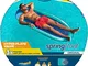 Swimways, Materassino Gonfiabile per Piscina Spring Float con Valvola Hyper-Flate