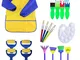 Abree Pennelli di Spugna Pittura 18 Pcs spugne da pittura per bambini Lavabile Set di Penn...