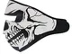 ThreeH Maschera Viso Multifunzionale della Testa della Testa del Cranio per Motocicletta F...