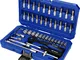 Brilliant Tools (BR75W) - Set di Chiavi a Bussola da 1/4", 46 Pezzi