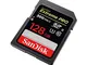 SanDisk Extreme PRO UHS-II 128 GB, Scheda di Memoria SDXC Classe 10, U3, velocità di lettu...