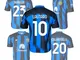 Maglia Replica Ufficiale Inter Personalizzata con Nome e Numero di Lautaro, Barella, Thura...