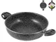 Home Tegame Due Manici Antiaderente Stone Cm28 Pentole E Preparazione Cucina, Pietra, Antr...