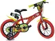 Dino Bikes - Bicicletta 14" Bing Rossa 2 Freni