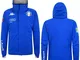 Kappa 6Cento 650A Fisi, Giacca Imbottita Uomo, Blue Princess/Silver, S