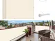 SUNNY GUARD Copertura per Balcone Giardino Schermo Privacy Resistente ai Raggi UV PES Telo...