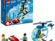 LEGO City Police Elicottero della Polizia, Giocattolo con Minifigure di Poliziotto e Ladra...
