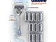 Gillette SkinGuard Sensitive Confezione Pelli Sensibili Uomo con 11 Lamette di Ricambio e...