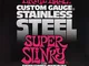 Ernie Ball, Super Slinky Stainless Steel Wound, Corde per chitarra elettrica, diametro 9-4...