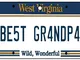 Deodorante per Auto Targa West Virginia - Best Grandpa