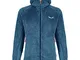 Salewa TOGNAZZA PL W JKT, Giacca in pile Midlayer, Donna, 42/36, Blu (Dark Denim Melange)