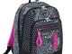 Zaino scuola new advanced SEVEN - MANDALA - AURICOLARI WIRELESS incluse! - Nero - 30 LT -...