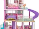 Barbie Casa dei Sogni per Bambole con 8 Stanze, Garage, Scivolo, Piscina, Ascensore e Acce...