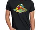 style3 Sheldon Cubo Magico T-Shirt da uomo, Dimensione:S;Colore:Nero