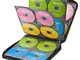 GWXJZ Porta CD e Dvd Pacchetto CD per Auto capacità 160 Scatola per Dvd Contenitore per Di...