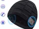 Cappello Bluetooth Regali Natale, Cappello Uomo Invernali con Cuffie Bluetooth, Idee Regal...