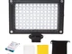 ULANZI Rechargeble 96 LED Video Light Pocket Mini su fotocamera Led Light con 2500mAh Batt...