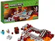 LEGO- Minecraft Ferrovia del Nether Costruzioni Piccole Gioco Bambina Giocattolo, Multicol...