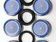 Aeratore filtro rompigetto per rubinetto, kit composto da 8 pezzi (maschi) Made in Italy