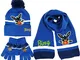 Cappello Invernale Bambino Bing con Sciarpa e Guanti Set Inverno Bambino Bimbo Bing Conigl...