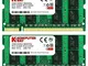 Komputerbay 4GB 2X 2GB DDR2 800MHz PC2-6300 PC2-6400 DDR2 800 (200 PIN) SODIMM Memoria com...