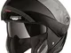 SHARK, casco moto modulare Openline nero opaco, L