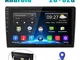 Autoradio Android 2G+32G Touchscreen da 10 pollici Lettore Stereo GPS CAMECHO WIFI Bluetoo...