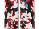 Head Case Designs Licenza Ufficiale AC Milan Camouflage Modelli Cresta Cover in Pelle a Po...