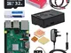 DINOKA Raspberry Pi 3 Modello B+ (Plus) Starter Kit Barebone Madre con Toshiba Micro SD Ca...