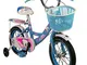 Airel Biciclette per Bambini | Bicicletta con rotelle e Cestino | Bici Bimba | Bicicletta...