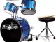 Music Alley Tamburo Kit, Junior, Blu