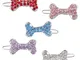 ANYUANKW 5Pcs Fermagli per Capelli per Cani, Fiocchi per Capelli per Peli di Cane, Accesso...