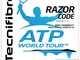Tecnifibre ATP Razor Code Tennis String Set, Color- Carbon, Gauge- 1.20mm
