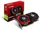 MSI Gaming Scheda grafica GeForce GTX 1050 TI GAMING X 4G GDDR5 DirectX 12 VR Ready