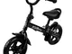 Spielwerk Bicicletta Corsa per Bambini 2-5 anni Altezza Regolabile Bici 10 Pollici Sella G...